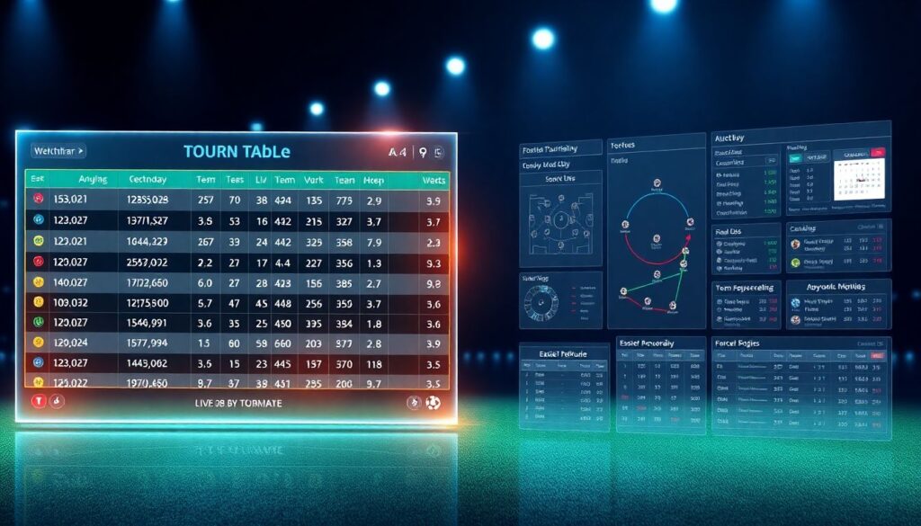 Динамика турнирной таблицы после каждого тура - иллюстрация
