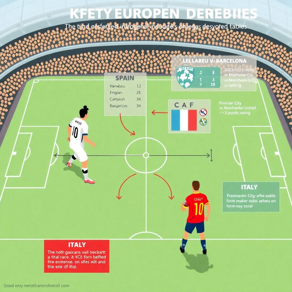 Ключевые дерби в футболе и их влияние на турнирные расклады сезона