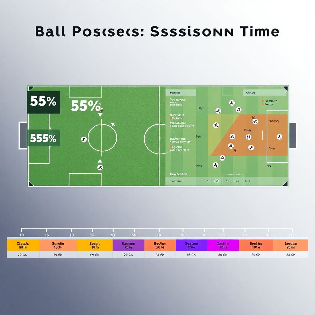 Объемный разбор владения временем и мячом в футболе