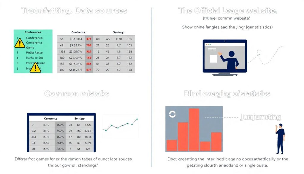 Обозрение результатов по каждой конференции/региону - иллюстрация