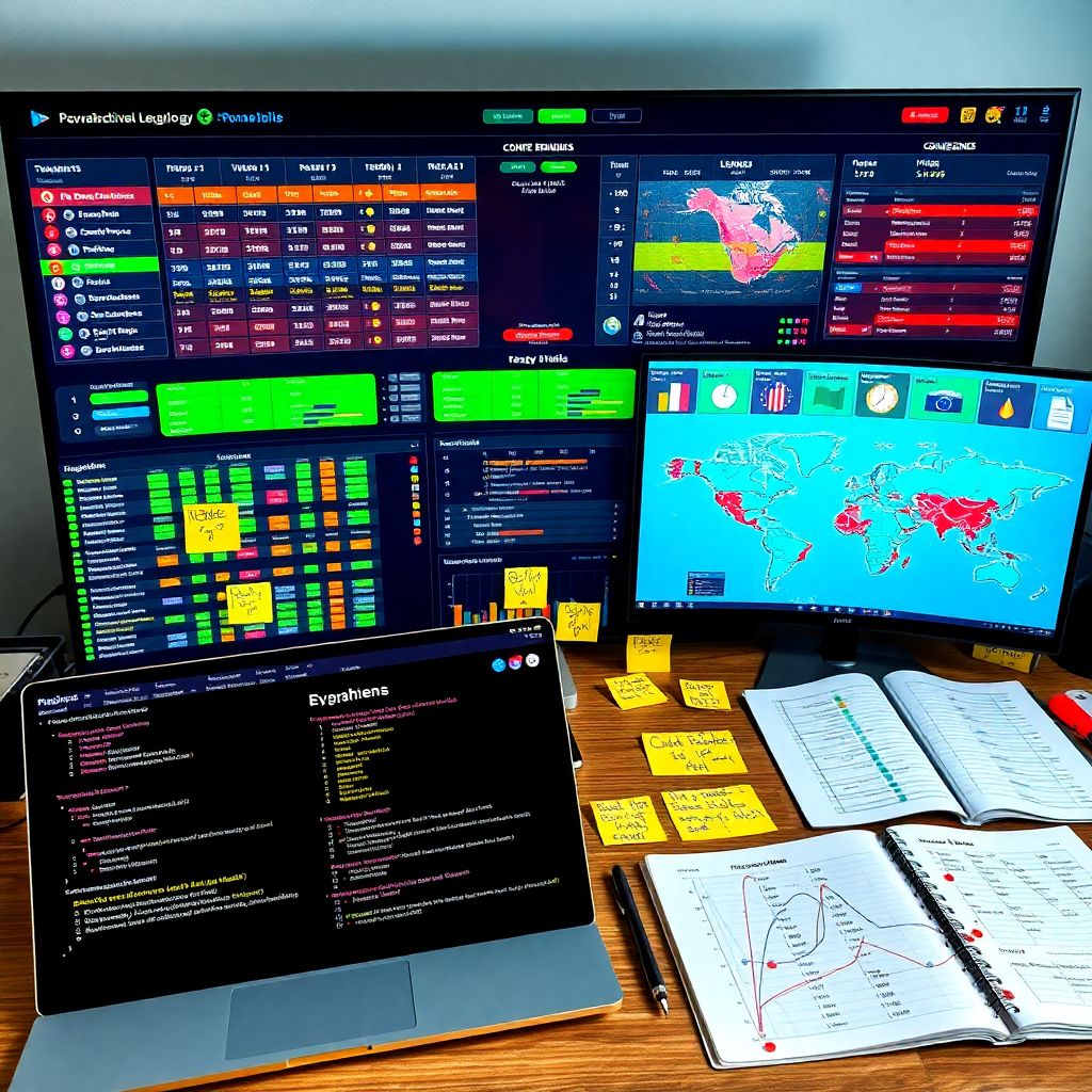 Обозрение результатов по каждой конференции и региону в одном материале