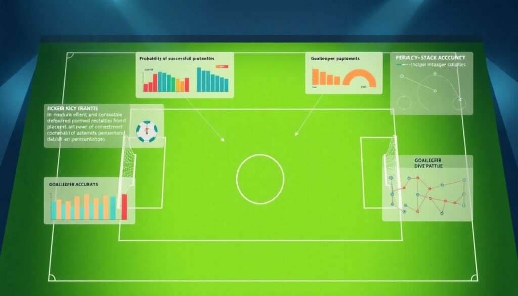 Аналитика по пенальти: точность и выбор мест - иллюстрация