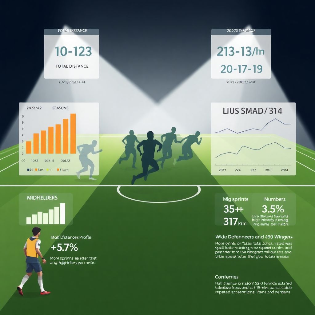 Скорости и дистанции игроков: важные цифры и их влияние на эффективность