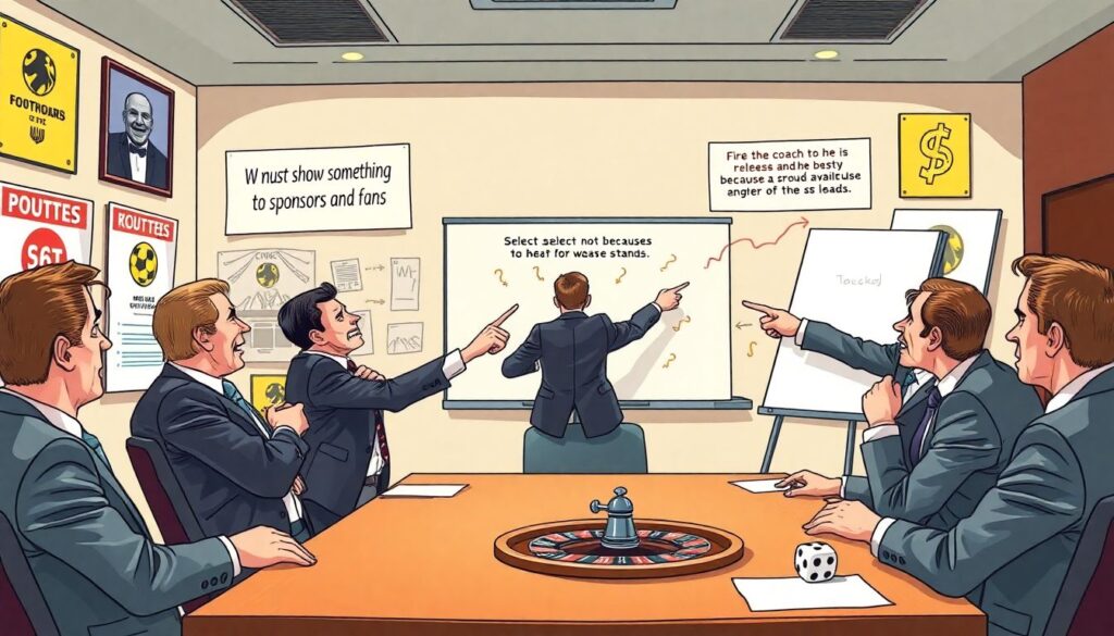 Тренерские смены и их влияние на турнирные результаты - иллюстрация