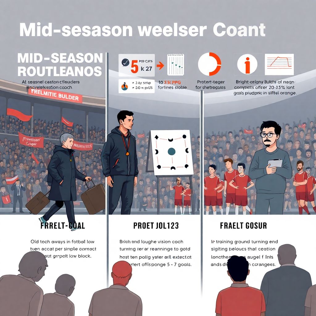 Тренерские смены и турнирные результаты: как смена коуча влияет на успех