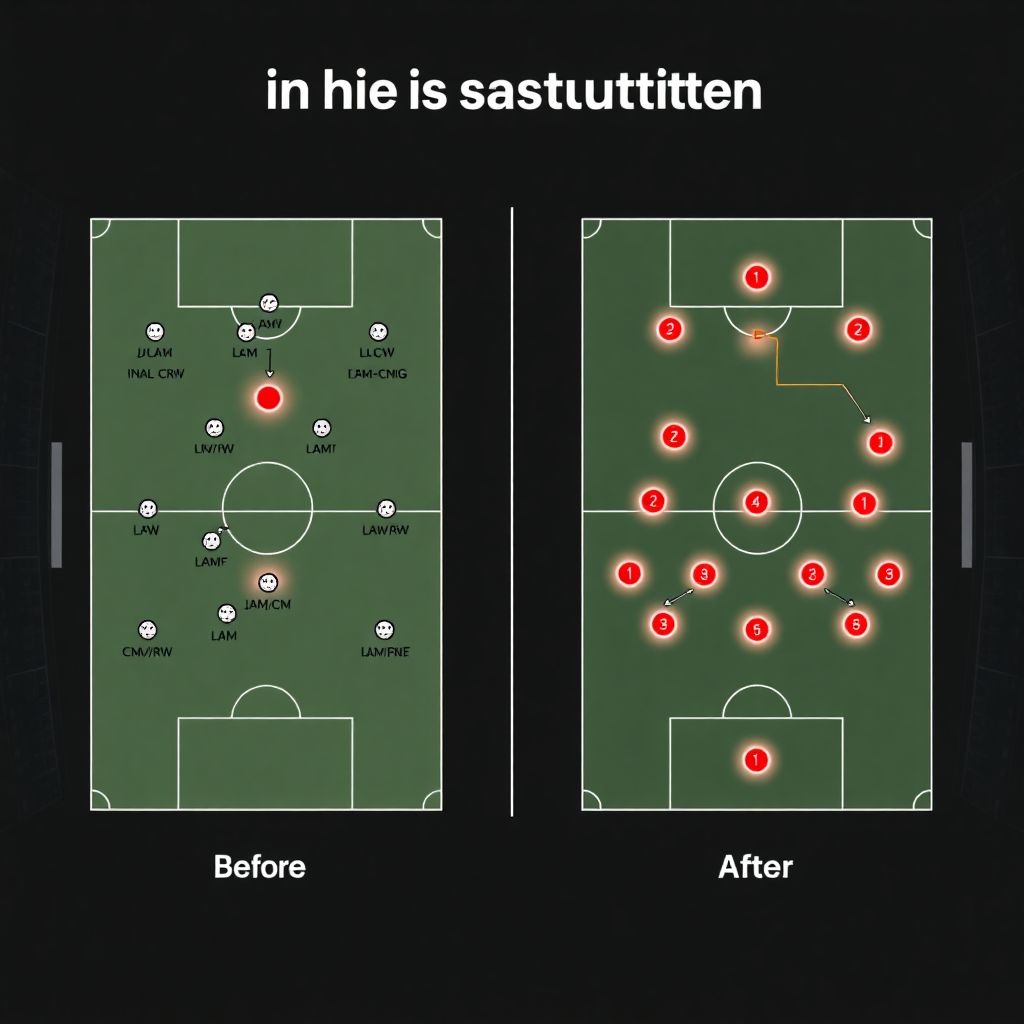 Ключевые замены по ходу таймов и их последствия для хода футбольного матча