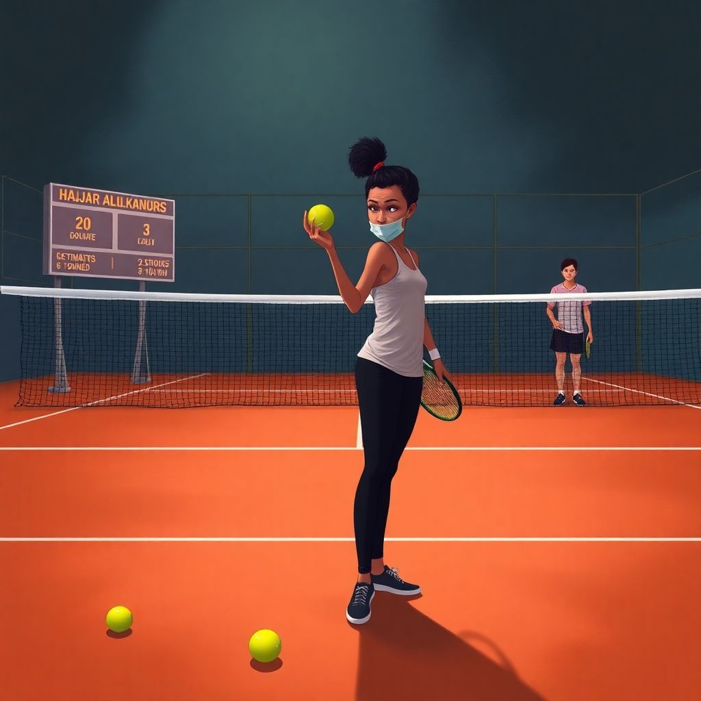 Самая странная участница тура: как матч Хаджар Абделькадер стал скандалом