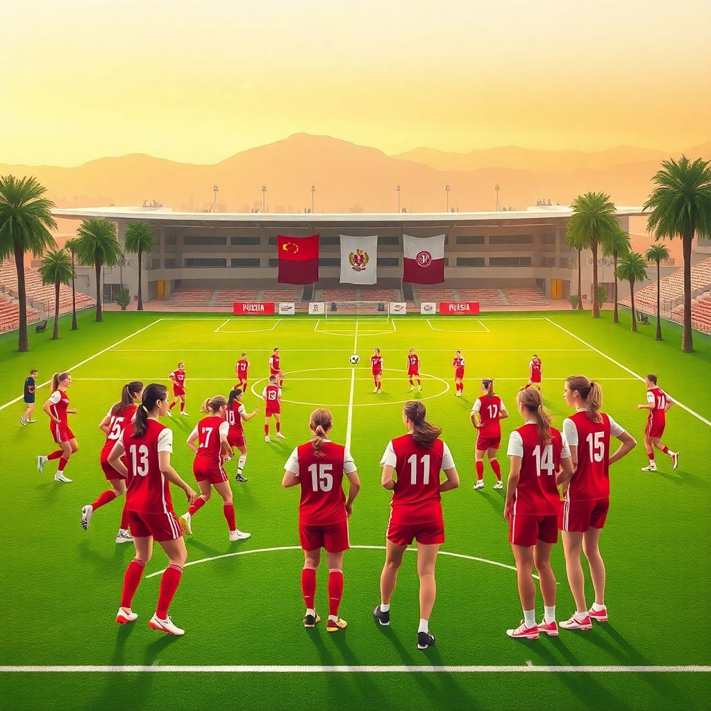 Женская сборная России по футболу сыграет три спарринга в ОАЭ