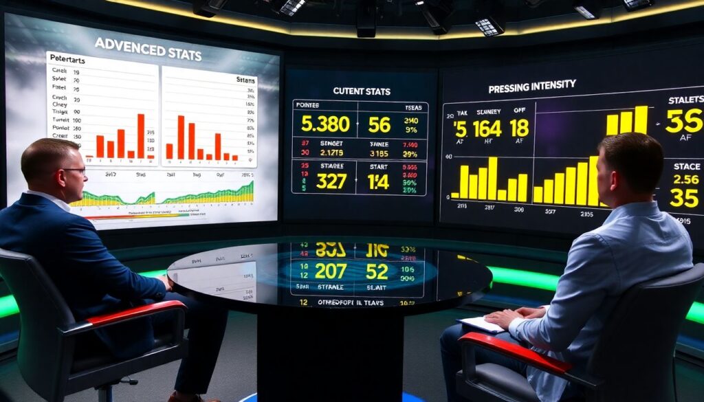Сравнение эффективности фланговых игроков - иллюстрация