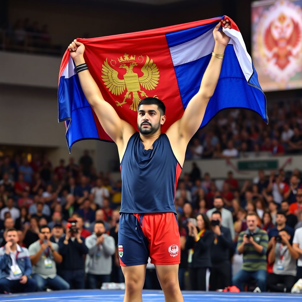 Абдулрашид Садулаев: золото чемпионата Европы и русский флаг над ковром