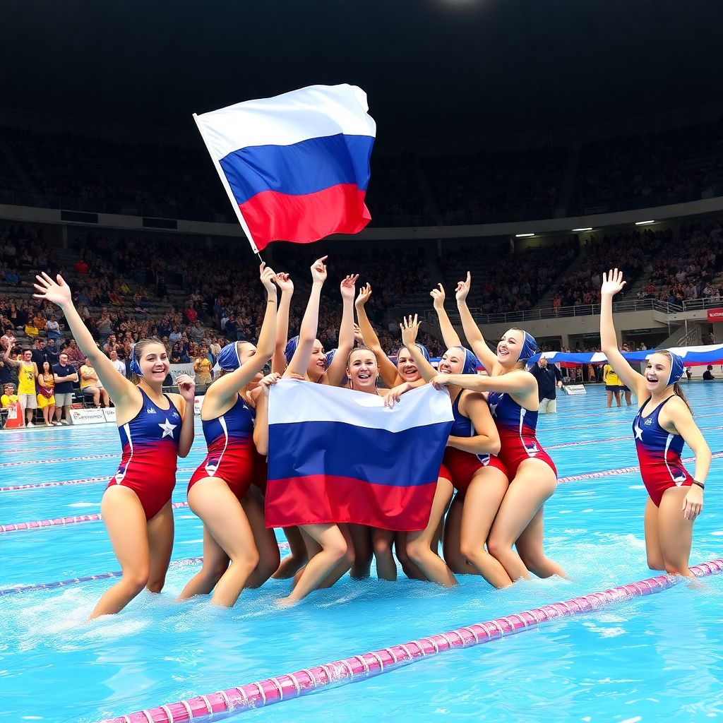 Сборная России по водному поло громит соперниц и идёт к Кубку мира