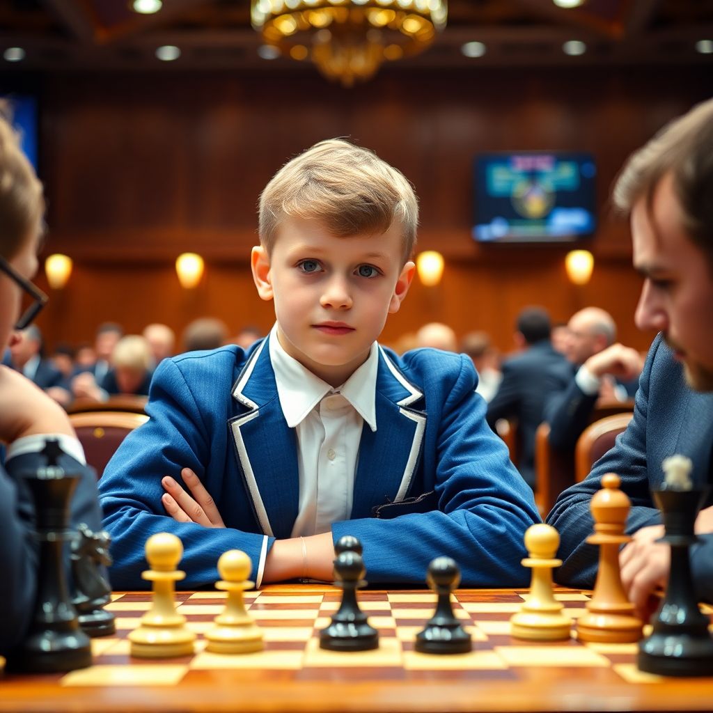 Роман Шогджиев: 11-летний россиянин, перевернувший шахматный мир